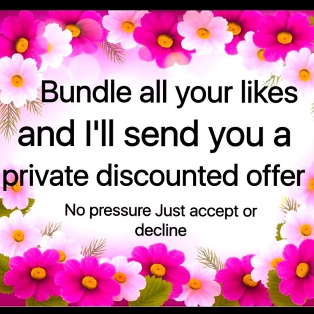 Simply hit like and bundle and I’ll send you a discounted offer